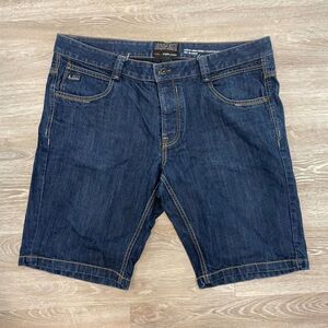 URBANDIST Navy Denim Slim fit Shorts US XXL, US 40